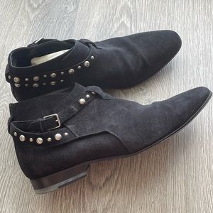 Saint Laurent Jodhpur suede boots